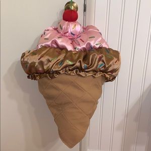 Ice Cream Cone with Cherry Halloween Costume